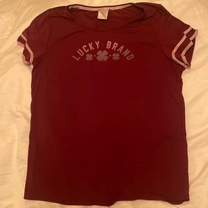 Lucky brand pajama shirt, Medium